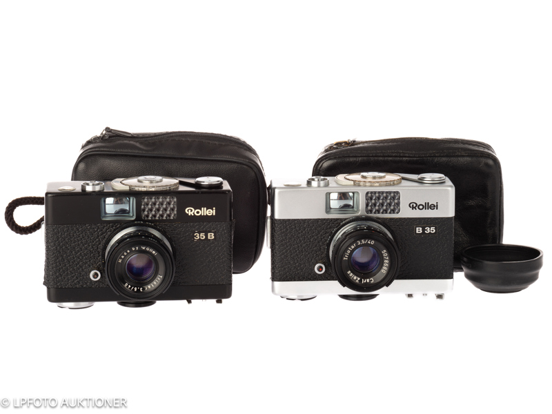 Lot with two Rollei 35