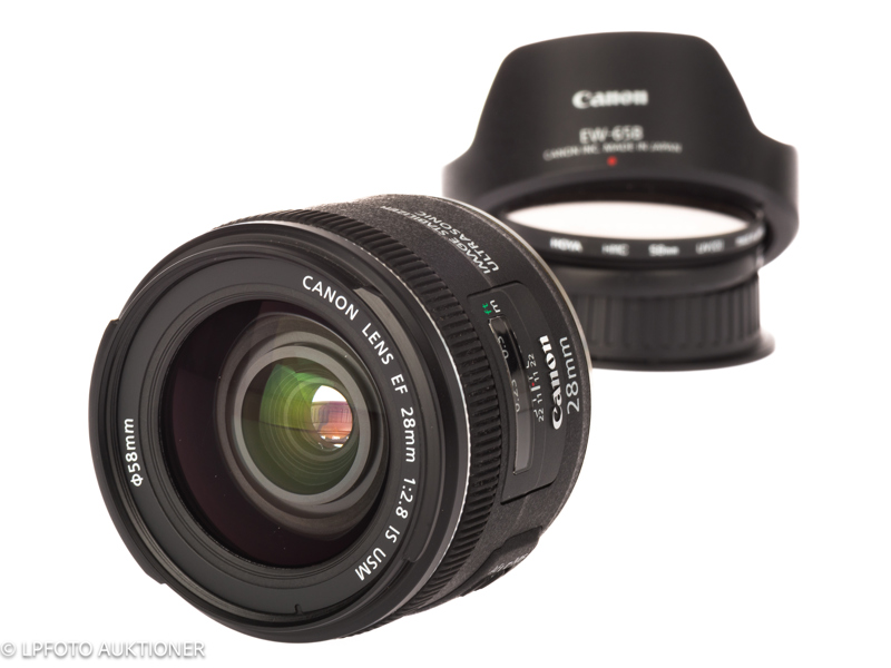 Canon Lens EF 2.8/28mm IS USM No.9000000202