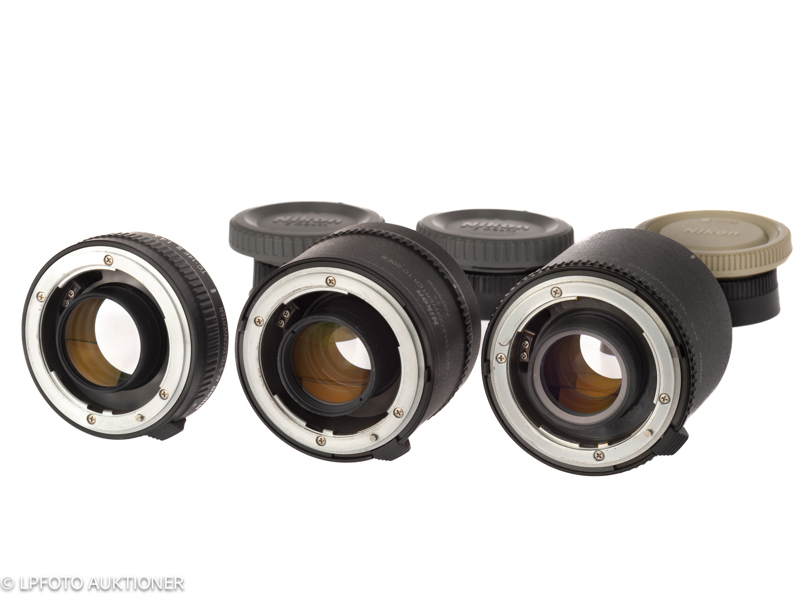 Lot with three Nikon Teleconverters