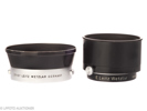 Lot with 2 Leitz lens hoods