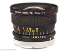 Canon Lens FD 4/17mm SSC No.20952.