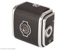 Lot with Hasselblad Prism viewfinder HC 4 and C12 Back