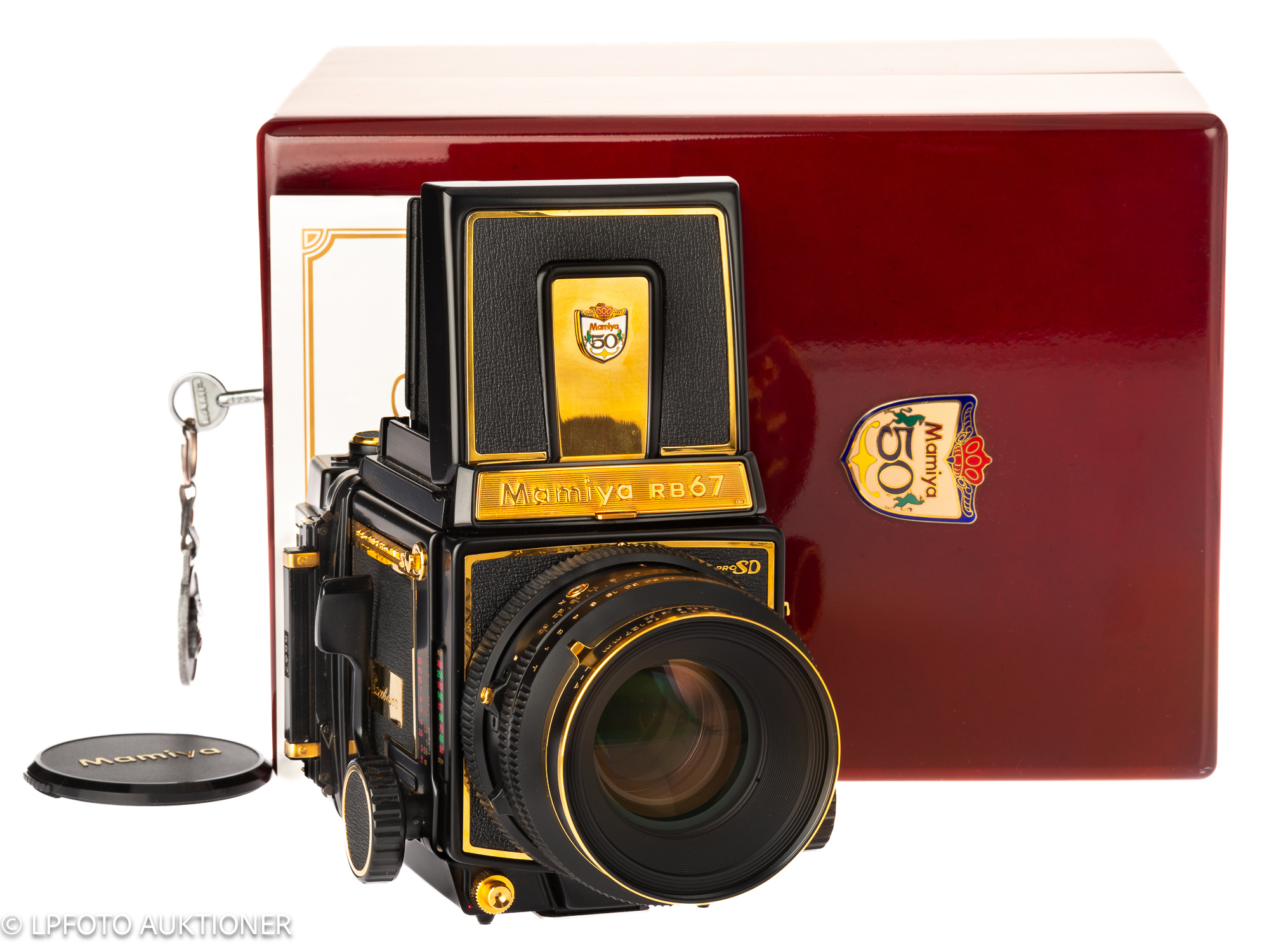 Mamiya RB67 Pro SD Gold 50th Anniversary ed. | Auction lpfoto.se