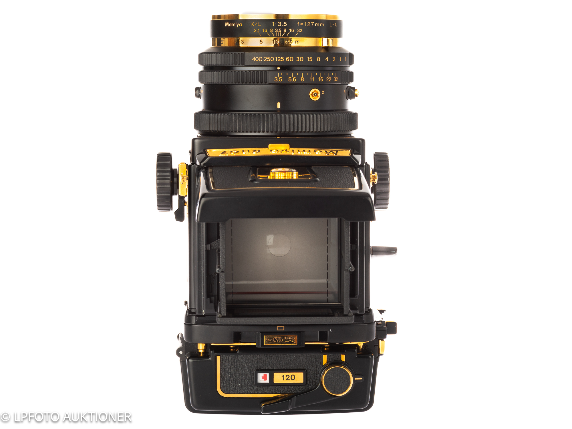 Mamiya RB67 Pro SD Gold 50th Anniversary ed. | Auction lpfoto.se