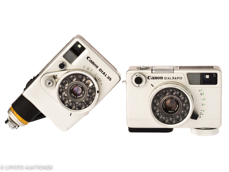 Lot with two Canon Dial cameras