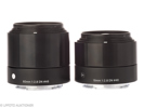 Lot with two Sigma lenses for Sony E 