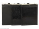 Lot with three 8x10in double cut film holders
