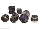 Lot with 3 Canon FD Lenses