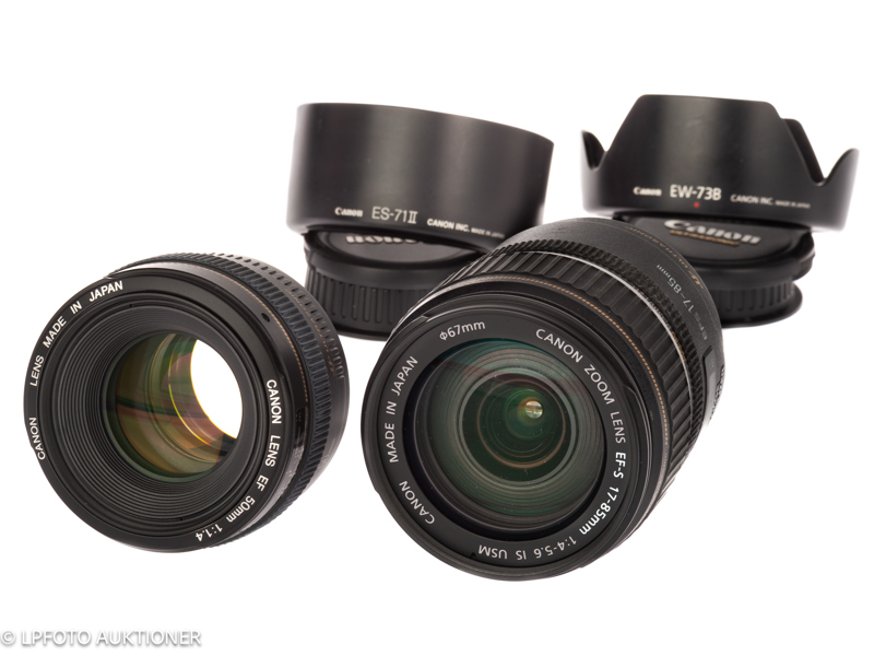 Lot with 2 Canon EF lenses