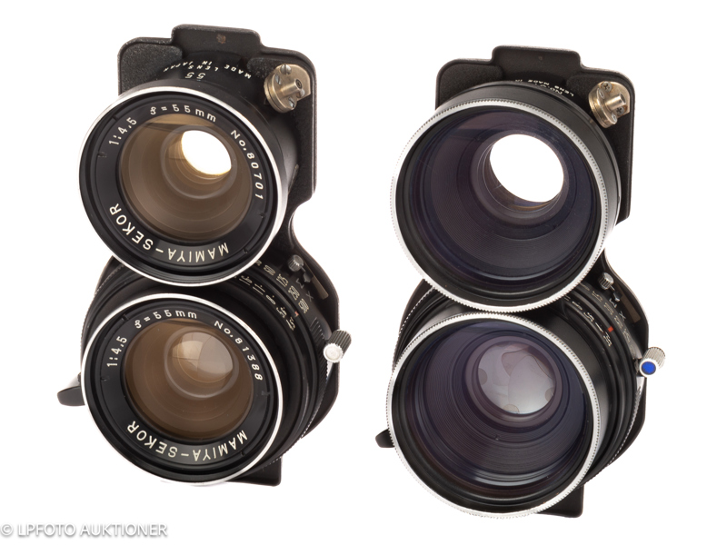 Lot with two Mamiya-Sekor lenses