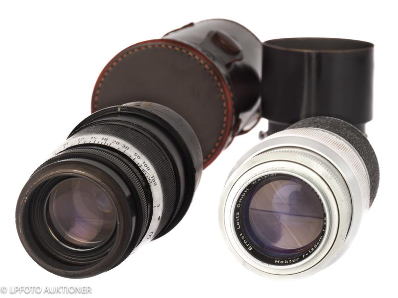 Lot with two Leitz M39 lenses