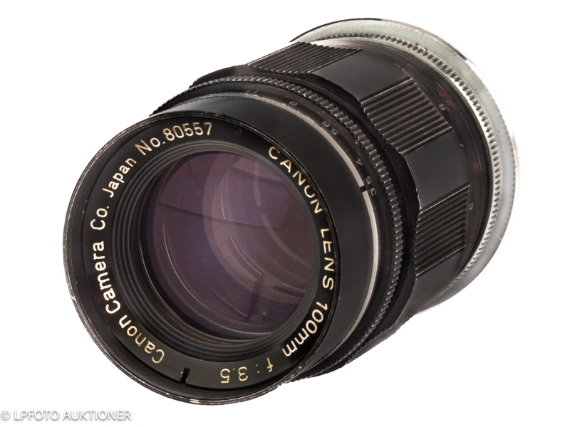 Canon Lens 3.5/100mm  No.80557