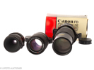 Lot with 3 macro lenses for Canon FD