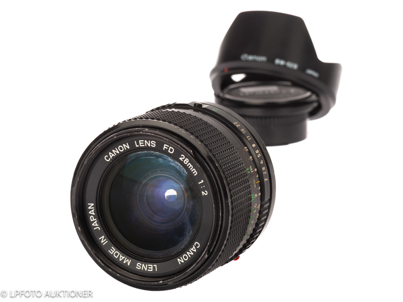 Canon Lens FD 2/28mm No.11590