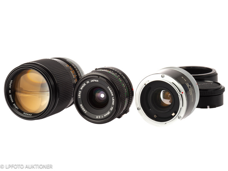 Lot with 2 Canon FD lenses