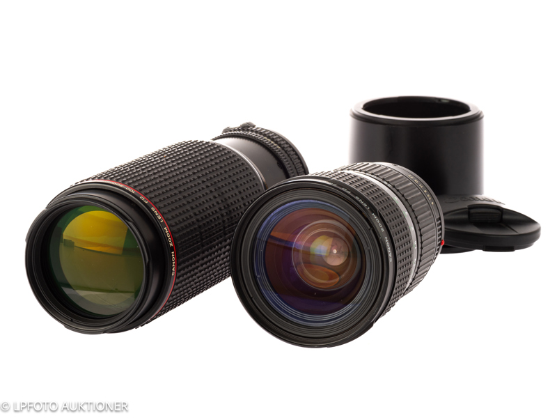 Lot with 2 Canon FDn lenses