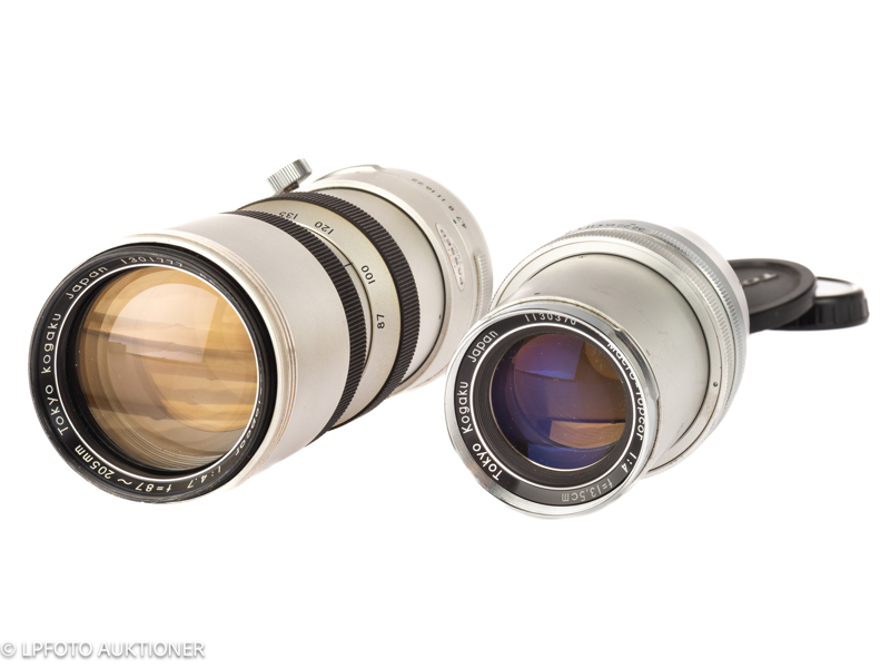 Lot with 2 Topcon RE lenses