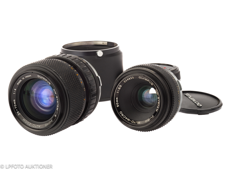 Lot with 2 Olympus OM lenses