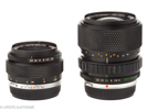 Lot with 2 Olympus OM lenses