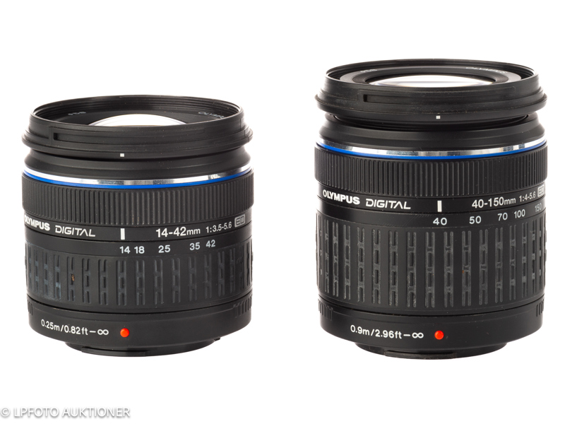 Lot with 2 Olympus digital lenses