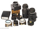 Lot with 3 Olympus OM lenses