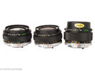 Lot with 3 Olympus OM lenses