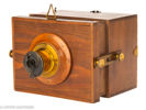 Wooden 5x7 inch sliding box camera