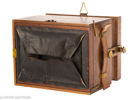 Wooden 5x7 inch sliding box camera