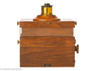 Wooden 5x7 inch sliding box camera