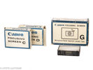 Lot with Canon F-1 accessories