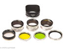 Lot with Rolleiflex accessories