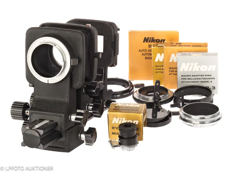 Nikon Bellows PB-6 with accessories