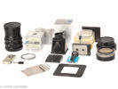 Lot with Hasselblad accessories