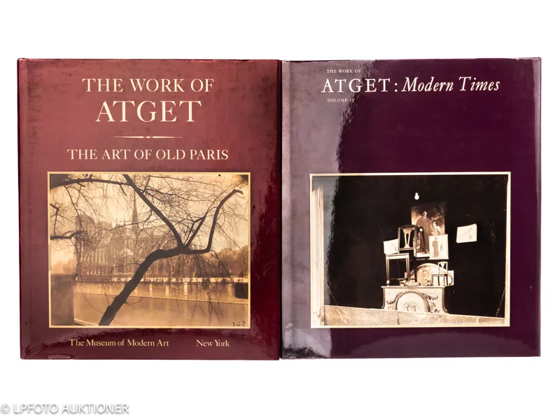 Eugene Atget. The Work of Atget. Volume 2 & 4.