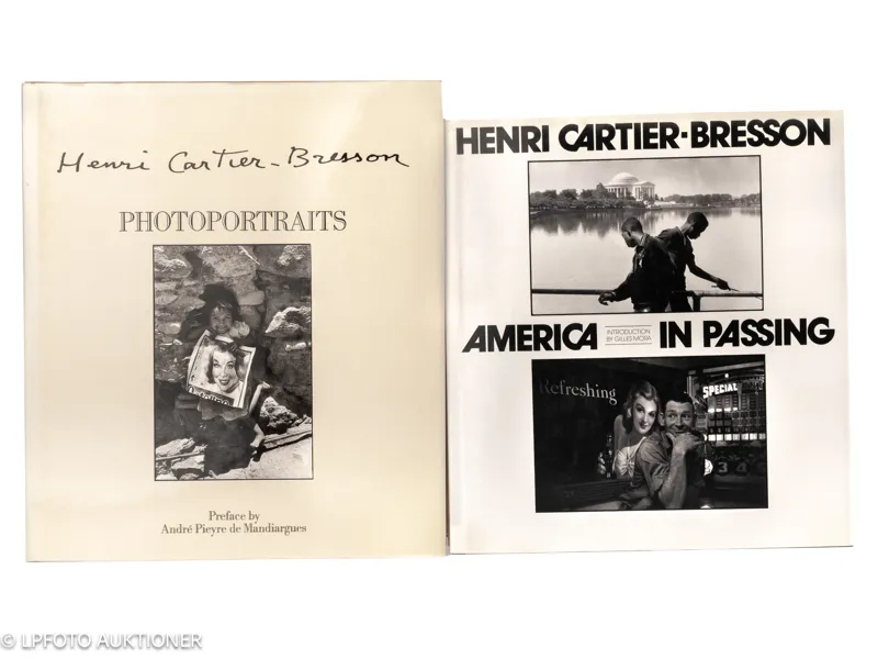 Two books By Henri Cartier-Bresson