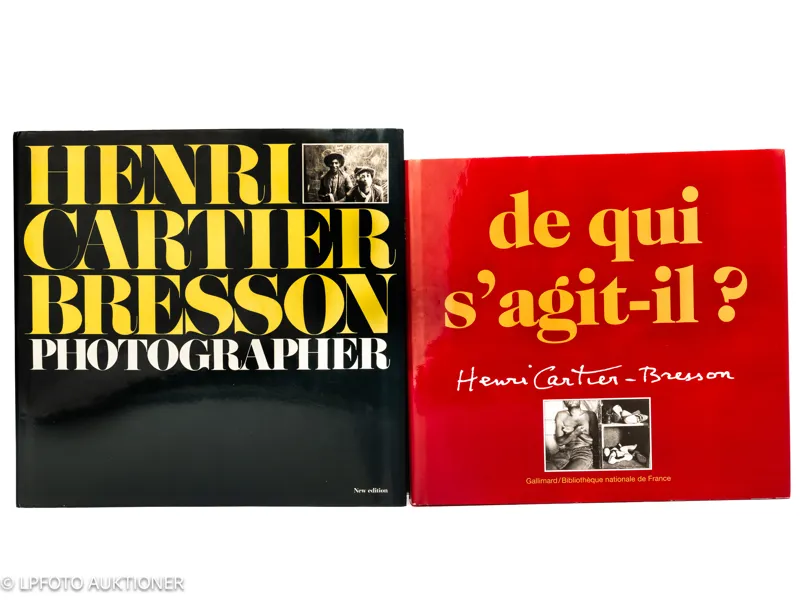 Two books by Henri Cartier-Bresson