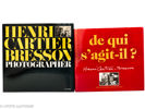 Two books by Henri Cartier-Bresson