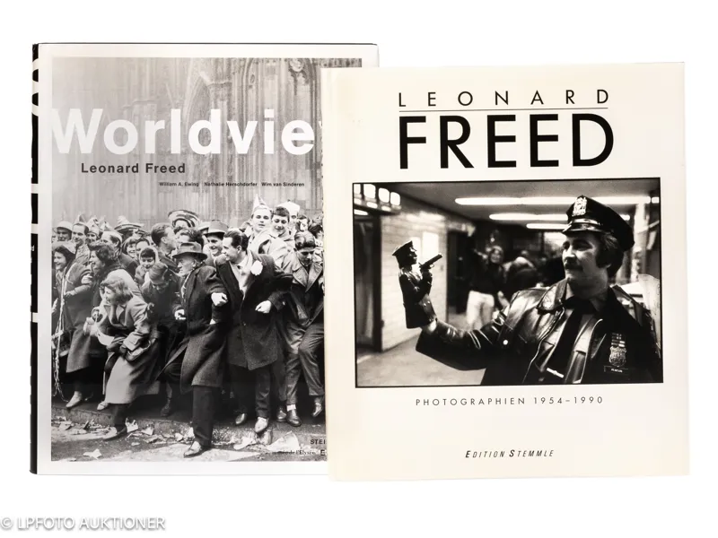 Two books by Leonard Freed