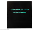 Lee Friedlander. Letters from the people