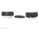 Lot with 2 Minolta macro lenses and 1 ring flash