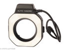 Lot with 2 Minolta macro lenses and 1 ring flash