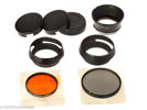 Lot with Leitz accessories