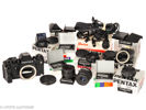 Pentax LX with accessories