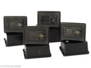 Lot with 4 Pentax 645 film cassettes