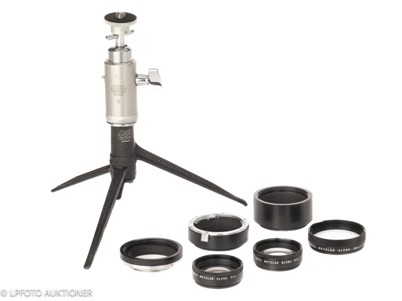 Lot with Leitz accessories