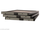 Lot with three 8x10in double cut film holders