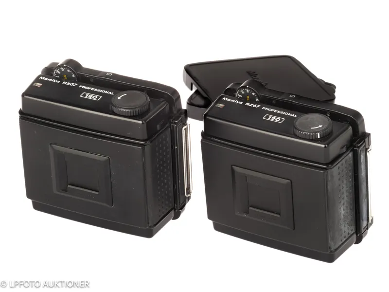 Lot with Two Mamiya RZ67 120 film backs