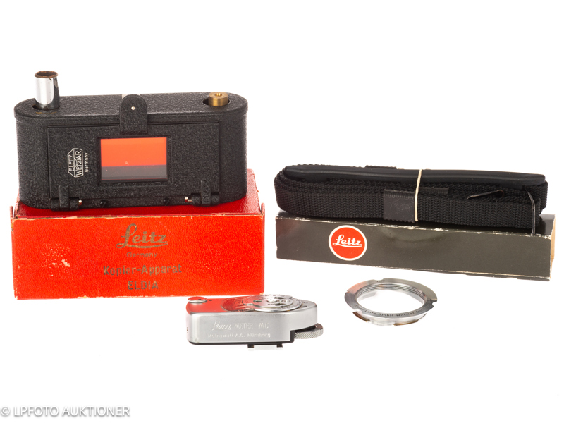 Lot with Leitz accessories