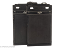 Lot with two 13x18cm cut film holder