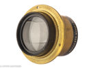 Lot with two brass lenses